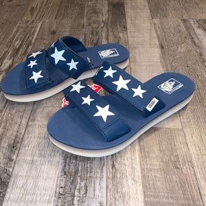 vans double strap sandals